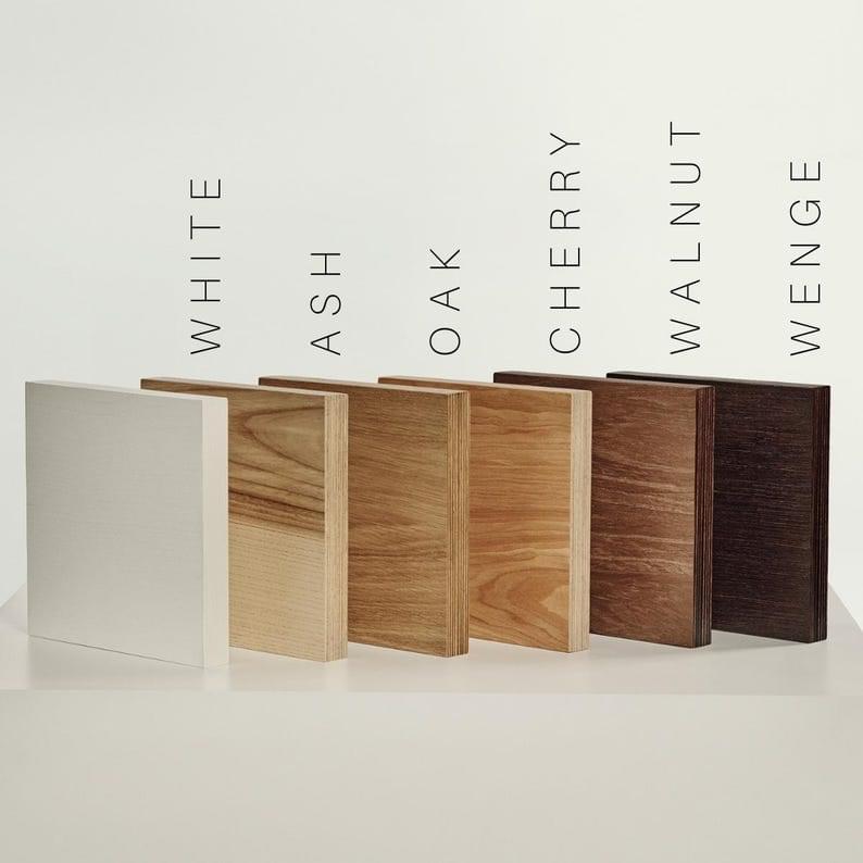 Floating Wave Wooden Wall Shelf