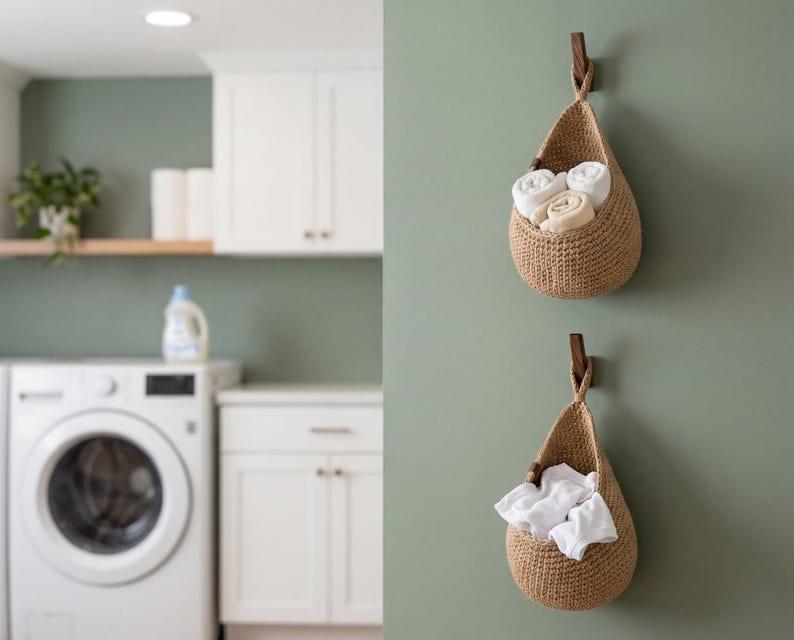 Handcrafted Wooden Wall Hook  Minimalist Entryway & Home Decor