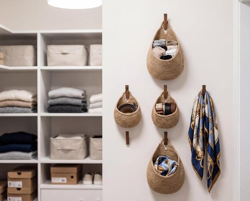 Handcrafted Wooden Wall Hook  Minimalist Entryway & Home Decor
